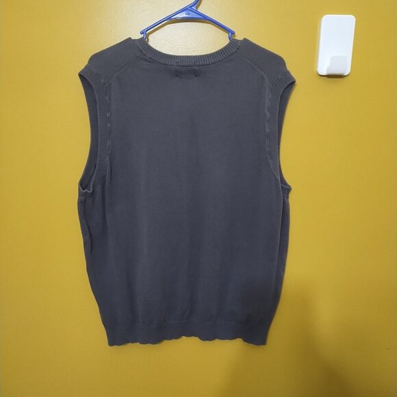 Adidas Climalite "Eagles Landing Golf Club" Cotton Blend Knit Vest L Preppy 2007 - Picture 7 of 7